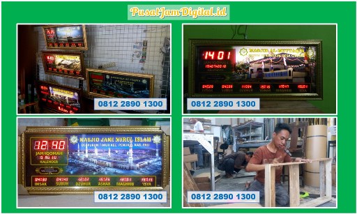Jam Waktu Adzan Digital untuk Masjid Kabupaten