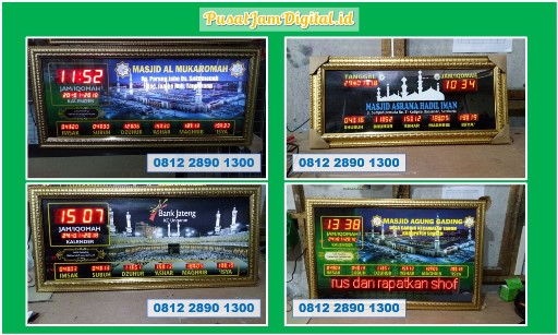 Jam Mesjid Digital untuk Masjid Ageng