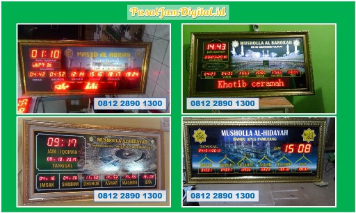 Jam Sholat Digital Jogja untuk Masjid Kabupaten