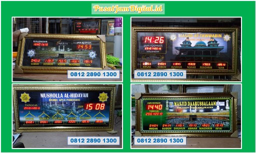 Jam Digital Adzan di Pangkal Pinang, Bangka Belitung