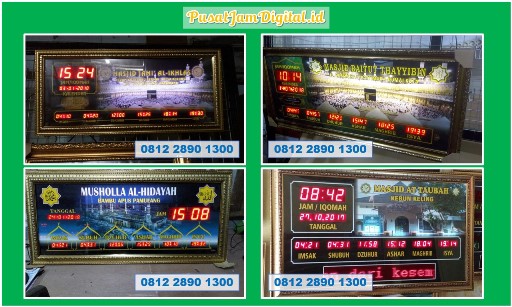Jam Digital Adzan untuk Mesjid Kabupaten