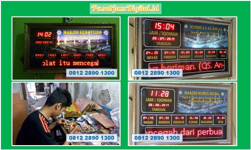 Jam Sholat Digital Jogja untuk Masjid Ageng