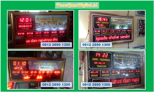 Jam Untuk Masjid Digital untuk Masjid Ageng