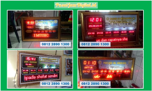 Jam Digital Adzan di Belitung Timur, Bangka Belitung