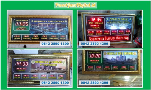 Jam Digital Sholat untuk Masjid Agung
