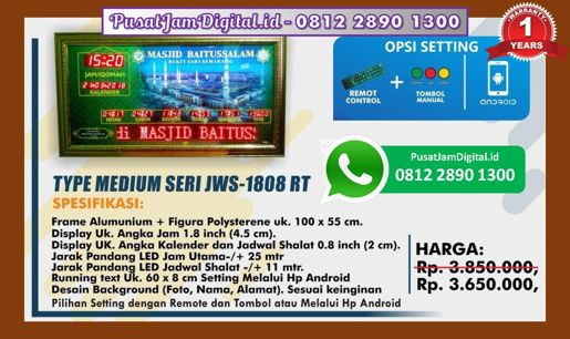 harga Jam Masjid Digital di Pekalongan, Jakarta Barat, Kotamulia