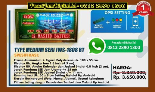 harga Jam Untuk Masjid di Papua Barat, Toba Samosir, Jayapura