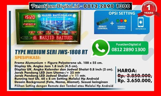 harga Jam Shalat di Kepri Riau, Barito Selatan, Elelim