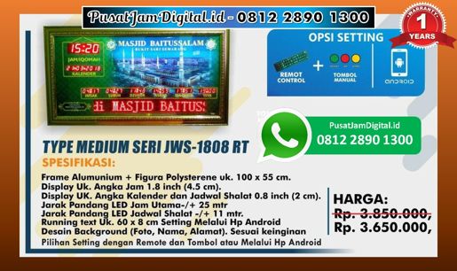 harga Jam Digital Masjid di Payakumbuh, Aceh Tamiang, Waris