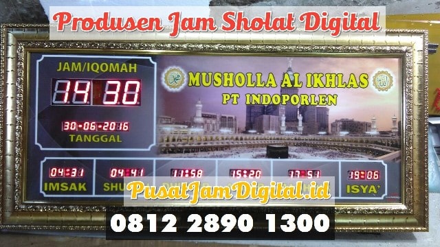 Jam Digital Masjid di Siak