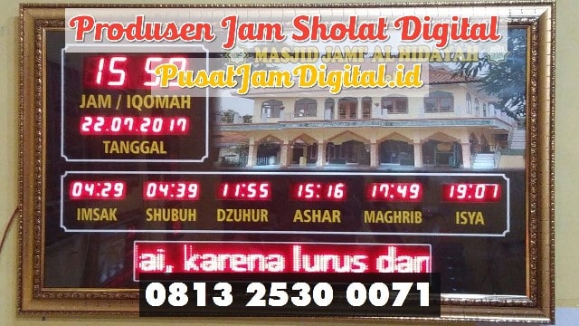 Jam Shalat Digital di Padang Lawas Utara