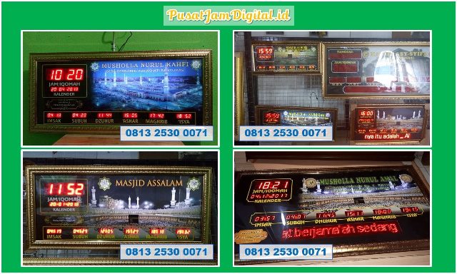 Jam Masjid Digital di Pasaman Barat Beli Jadwal Adzan Digital Siberut Barat Pasaman