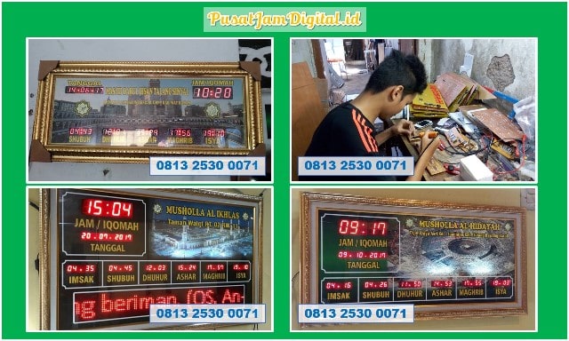 Jam Adzan Digital di Tanjung Pinang Pembuat Running Teks Masjid Seri/Sri Kuala Lobam Karimun