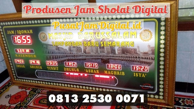 Jam Digital Masjid di Muaro Jambi