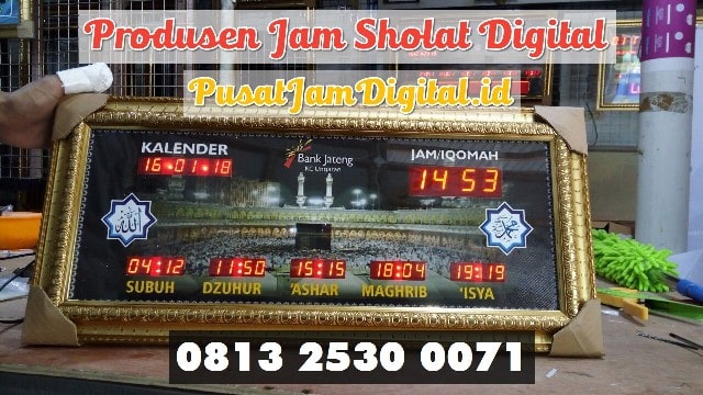Jam Digital Mesjid di Nias