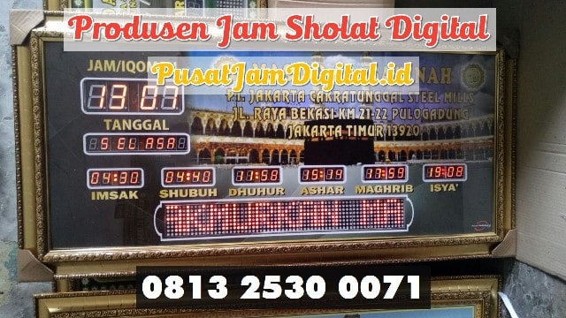 Jam Shalat Otomatis di Kampar