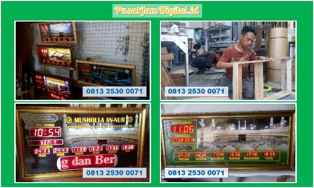 Jam Digital Besar di Batam Distributor Timer Iqomah Serasan Timur Bintan