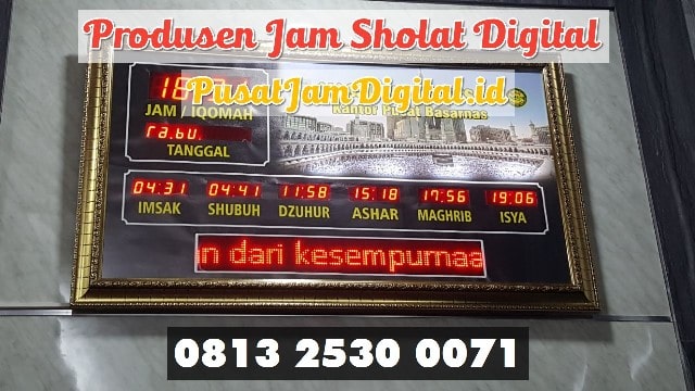 Digital Waktu Sholat di Padang