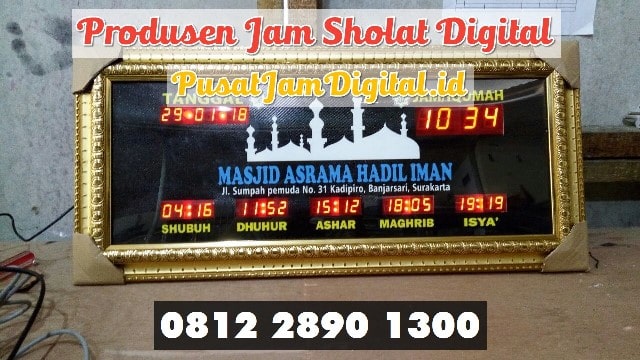 Jadwal Sholat Digital di Lampung Utara