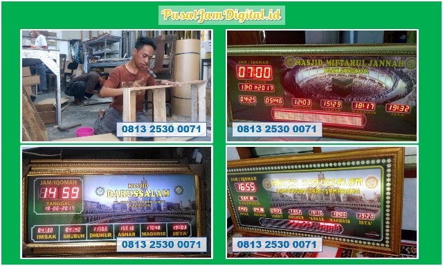 Jam Digital Mesjid di Pelalawan Beli Jam Iqomah Digital Otomatis Bandar Petalangan Pekanbaru
