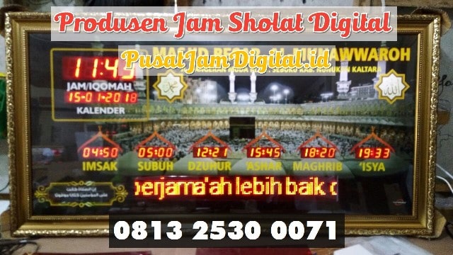 Jadwal Sholat Digital di Siak