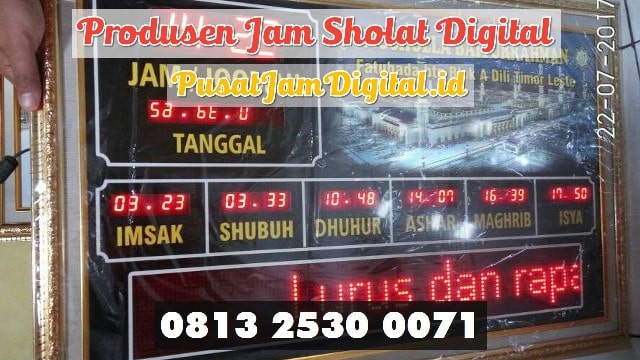 Jam Sholat Otomatis di Padang Pariaman